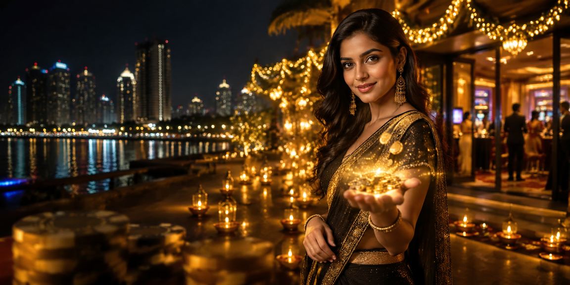 Night entertainment and cricket fans celebrating Diwali in Mumbai Bandra